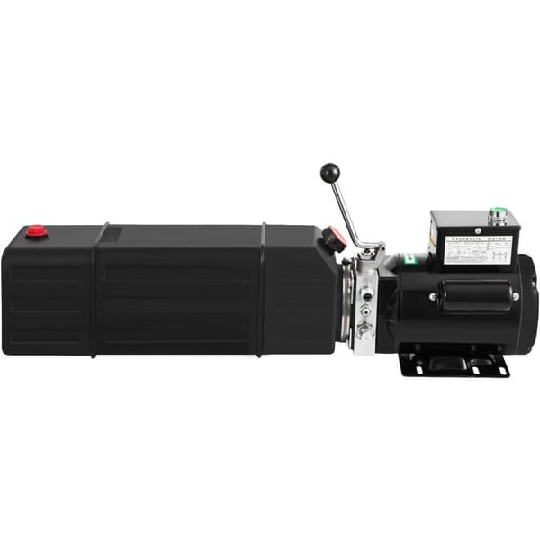 Sähköinen hydraulipumppu 208-230V, 4.0 gallonaa, kestävä muovimateriaali.