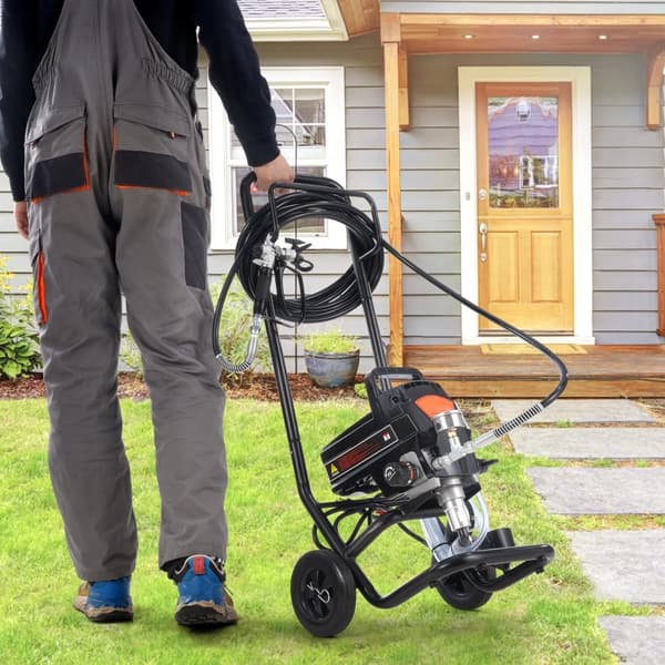Stand Airless färgspruta, 950W 3000PSI, effektiv elektrisk spruta för heminredning och målning av möbler och staket.