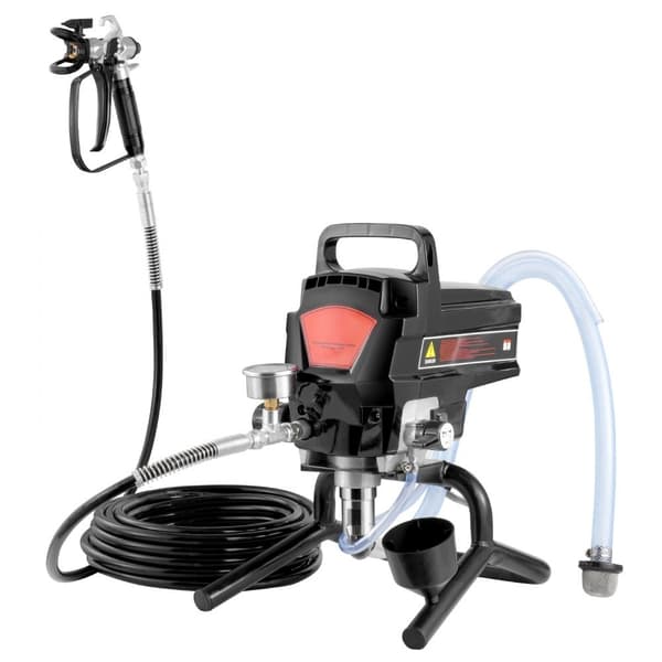 Stand Airless malersprøjte, 950W 3000PSI, effektiv el-sprøjte til jævnt malerarbejde. Ideel til møbler og hegn både indendørs og udendørs.