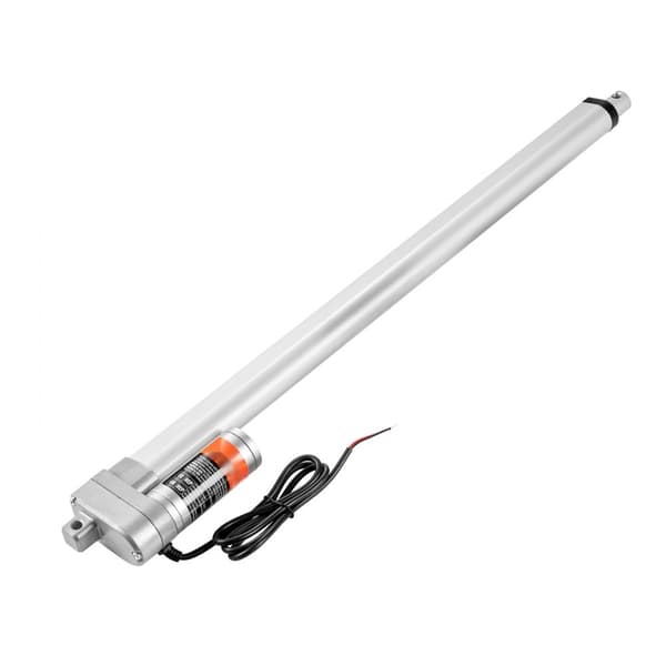 Lineær aktuator 12V, 20 tommer, IP65 vandtæt, med en kraft på 660 lbs/3000N og en hastighed på 0,19"/s.