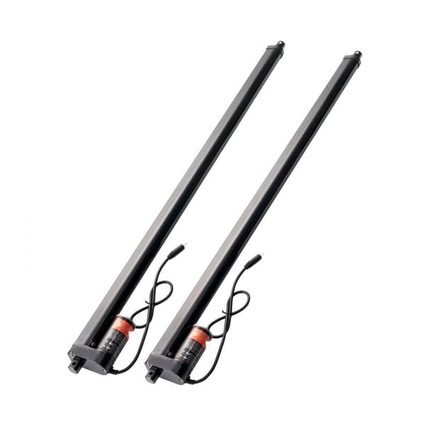 2 stk 12V lineære aktuatorer 30 tommer, 0,35"/s, 220lbs/1000N, IP54 beskyttelse - ideel til forskellige applikationer.