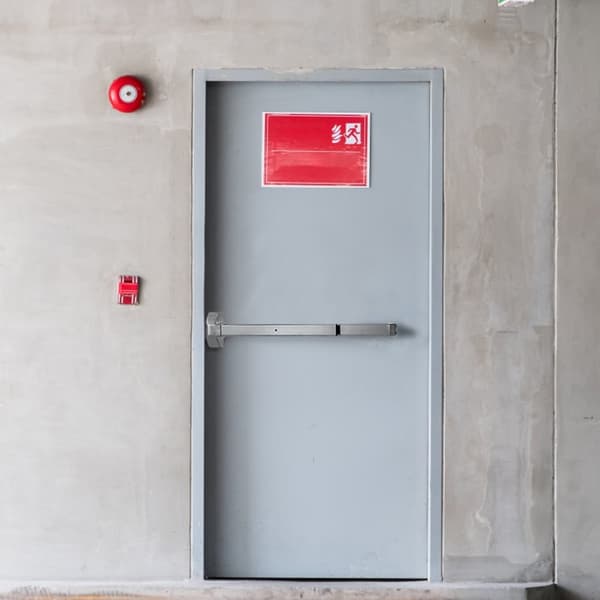 Työntötangon lukot, ruostumattomasta teräksestä valmistetut paniikkitangot, 3 avainta, metallipuuoville.