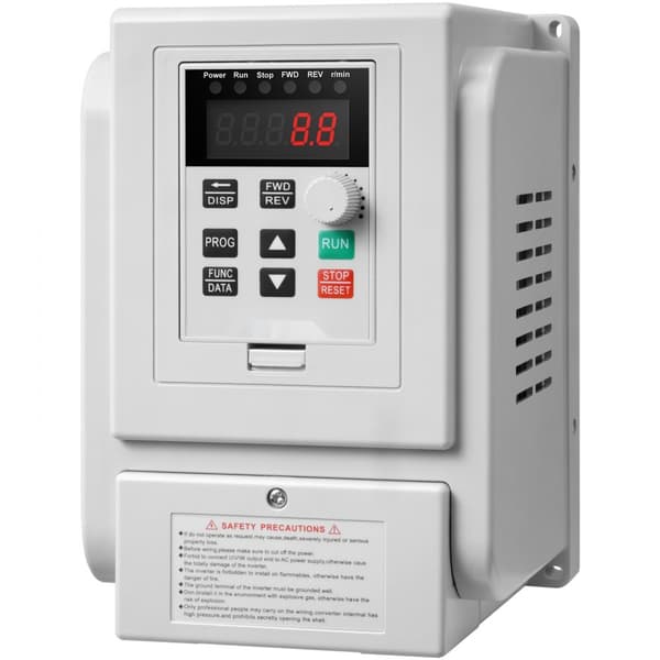 VFD 2,2KW 10A 3HP taajuusmuuttaja 3-vaihemoottorin tehokkaaseen nopeudensääntöön.