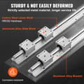 Miniatyrbillede 3 af 9: Lineær føringsskinne SBR20, 1800 mm, 2 stk. Ideel til styresystemer med 4 SBR20UU glideblokke. Perfekt til præcise bevægelser.