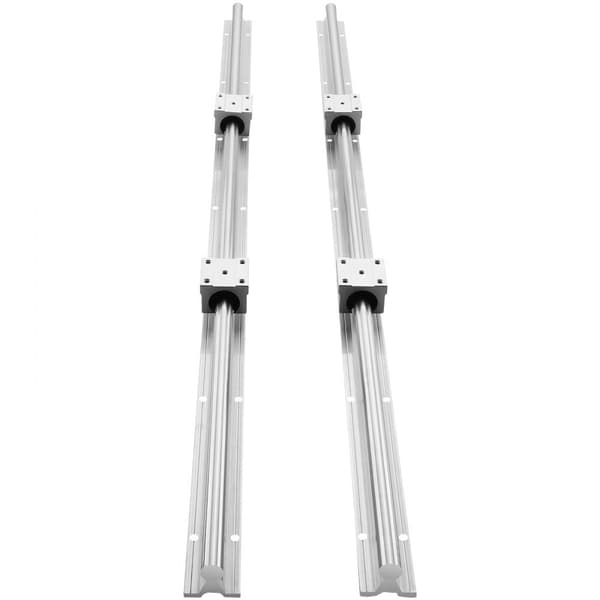 Lineaarikisko SBR20, 1200 mm, 2 kpl, ohjauskiskosarja, tarkkuus ja kestävyys teollisuuskäyttöön.