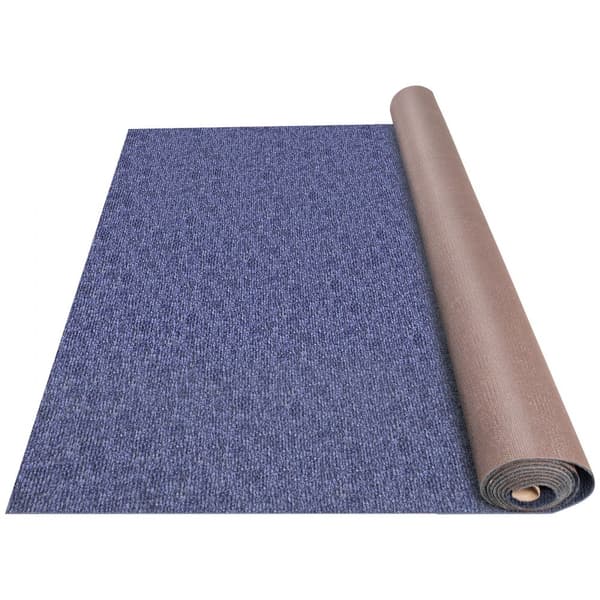 Indendørs/udendørs tæppe 5,9x29,5' med vandtæt ryg. Perfekt til gårdhave, veranda og garage. Anti-rutsche og meldug-resistent.