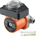 Miniatyrbillede 1 af 9: Varmtvandscirkulationspumpe DN20 - Cirkulatorpumpe med DN15 indløb/udløb og adapter til effektiv cirkulation.