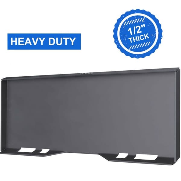 Kompaktlenker-Montageplade 12 mm, Klasse 50 BM-012. Multifunktionel plade til traktorer, 54 kg, 470 mm høj, 1176 mm x 470 mm x 70 mm.