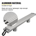 Miniatyrbild 4 av 9: Aluminiumarbetsplanka, teleskopplanka, 13 fot, 440 lbs bärkraft, ställningsplanka
