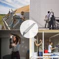 Miniatyrbild 7 av 9: Aluminiumarbetsplanka, teleskopplanka, 13 fot, 440 lbs bärkraft, ställningsplanka