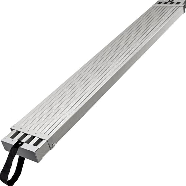 Aluminiumarbetsplanka, teleskopplanka, 13 fot, 440 lbs bärkraft, ställningsplanka