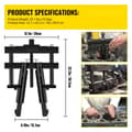 Miniatyrbillede 7 af 7: Universal cylinderforing aftrækkerenhed til Caterpillar, CAT, Mack og Cummins. Kompatibel med dieselmotorer fra 3-7/8" til 6-1/4".