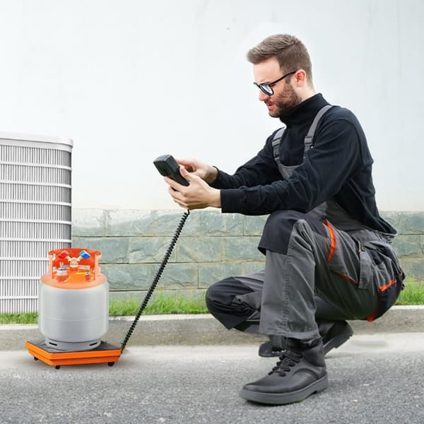 Elektroninen digitaalinen Freon-painovaaka 110 LB LVI-käyttöön, kylmäainelataus.