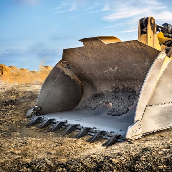 Skoptandstång 53'', kraftig för sub-kompakt traktorlastare, 4560 lbs kapacitet, passar skopans skärkanter 1/2" eller mindre.