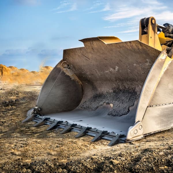 Skoptandstång 60'', kraftig traktorskopa 7 kuggstång, 4560 lbs bärande kapacitet, bolt-på-design för effektiv grävning.