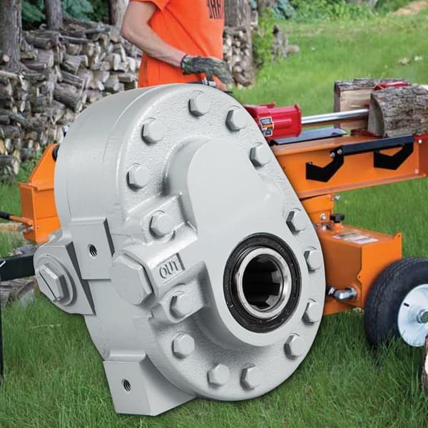 Hydraulikpumpe 21,2 GPM & motor 540 RPM til trækløver. 2250 PSI og SAE 12 udløb. Ideel til lastbil lift, sakseløft og tipvogn.