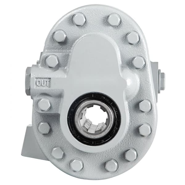Hydraulikpumpe 21,2 GPM & motor 540 RPM til trækløver. 2250 PSI og SAE 12 udløb. Ideel til lastbil lift, sakseløft og tipvogn.