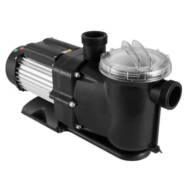 Overjordisk swimmingpoolpumpe 1,5 HK, enkelthastighed, 100 GPM, 2850 RPM, UL-godkendt. Effektiv og pålidelig til din pool!
