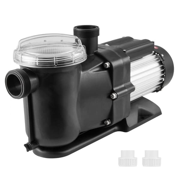 Overjordisk swimmingpoolpumpe 1,5 HK, enkelthastighed, 100 GPM, 2850 RPM, UL-godkendt. Effektiv og pålidelig til din pool!