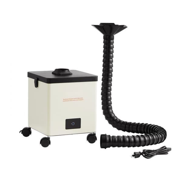 100W Loddedamp Røgsuger med 3-trins filtre, 240 m³/h - Effektiv sugekapacitet til bedre indsugning.