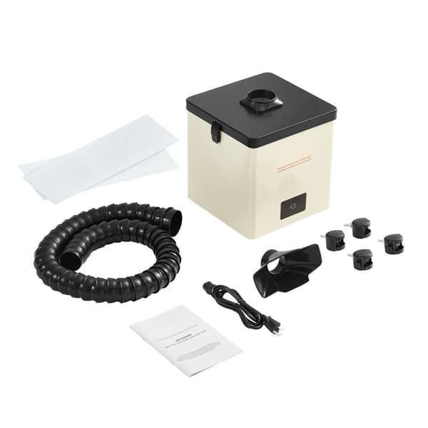 100W Loddedamp Røgsuger med 3-trins filtre, 240 m³/h - Effektiv sugekapacitet til bedre indsugning.