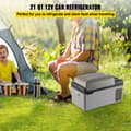 Miniatyrbillede 2 af 9: Kølebokse til bilen, kompressorkøleskabe, rustfrit stål, ferie, isoleringsbokse og minibare – perfekt til bil og stikkontakt.