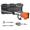 Miniatyrbillede 9 af 9: Nedbrydningshammer 2200W elektrisk betonhammer med 4 mejselbits - effektiv værktøj til nedrivning og byggeprojekter.