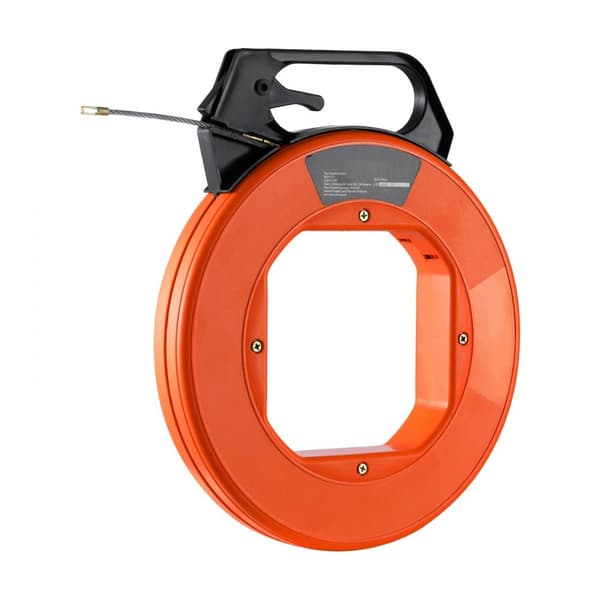 Fisketape 125 fod, 3/16 tommer PET-trådfisker. Brugervenligt kabelaftrækningsværktøj til vægge og elektriske rør, ikke-ledende.