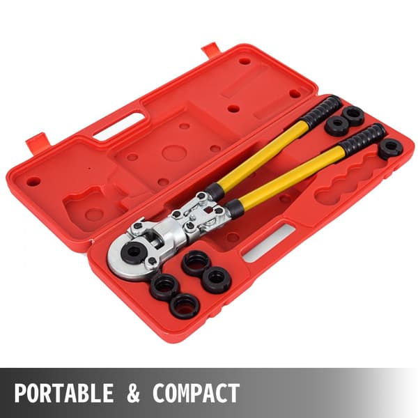 Painepihdit U16, U20, U25, U32, TH16-TH32 mm, 6 T puristusvoima, ergonominen ja 360° kääntyvä pää.