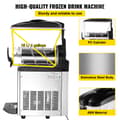 Miniatyrbild 3 av 7: Kommersiell Slushy-maskin, 15 L, 500 W, 220 V, rostfritt stål, 52 x 21 x 80 cm, perfekt för slush!