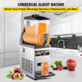 Miniatyrbild 2 av 7: Kommersiell Slushy-maskin, 15 L, 500 W, 220 V, rostfritt stål, 52 x 21 x 80 cm, perfekt för slush!
