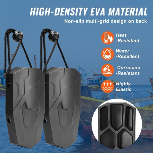 Båtstötfångare 2-pack EVA för dockning, Båttillbehör Stötfångarbojar