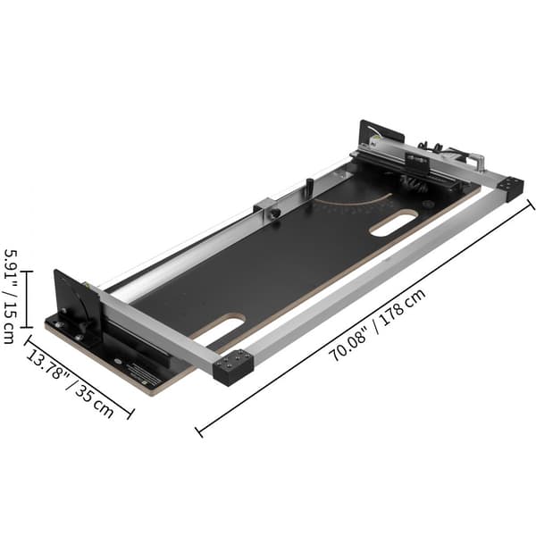 Frigolit Skärmaskin 42 cm, Max. skärtjocklek, Varmtrådskumskärare 0-90°, sex värmetrådar för skärning av skum.