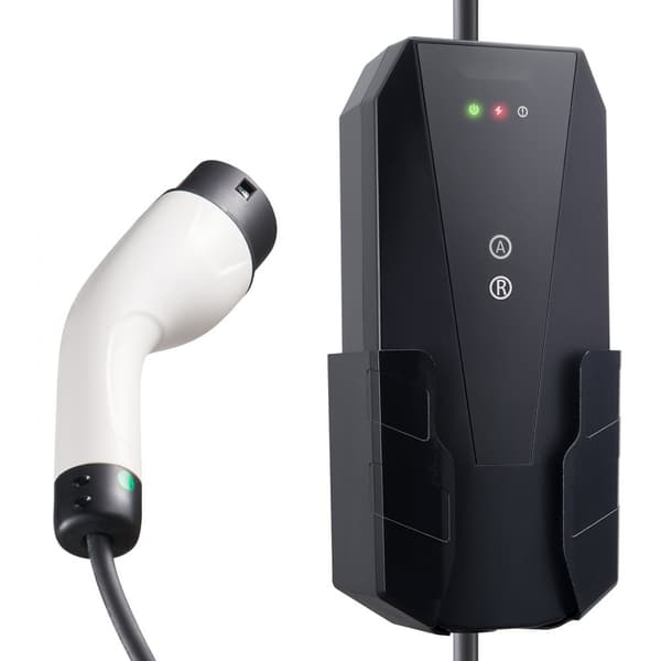 Kannettava 16A EV-laturi, 3,7 kW, CEE 7/7 Plug, IEC 62196. Kotikäyttöön, IP66, latauskaapeli 28 jalkaa.