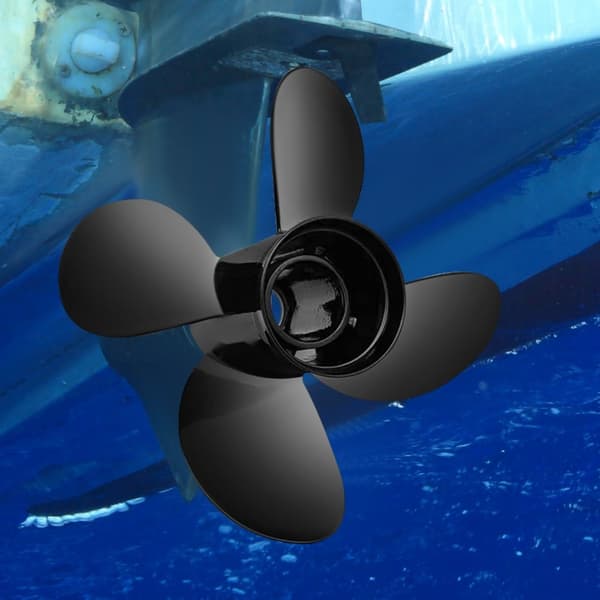 Perämoottoripotkuri OEM 48-8M8026630, 4-lapainen alumiinipotkuri Mercury Mariner 25HP/60HP, 10.3"x13", RH.