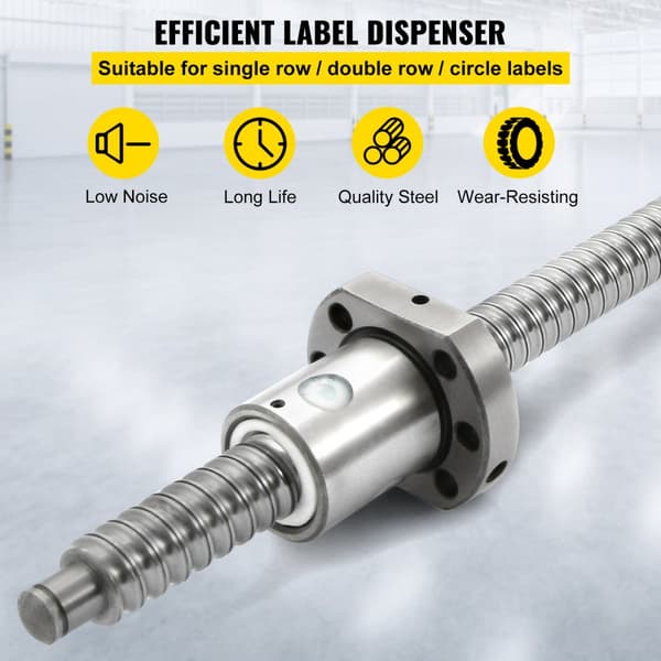 Rm1605-1000mm anti-backlash kugleskrue + bf12/bk12 Stamina CNC akse C7 standard. Kvalitetskomponenter til præcision.