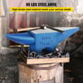 Miniatyrbillede 2 af 9: Pro Horn Ambolt 88,2LBS/40KG Stål Ambolt 600 mm Længde, Bærbar, Robust Støbejern til Stald & Arbejdsbænk Smed Værktøj.