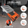 Miniatyrbillede 3 af 9: Svejsebord 30" x 20", 400 lbs kapacitet. Mobil, sammenfoldelig arbejdsbænk med 3 slids, vippevinkler og justerbar højde.