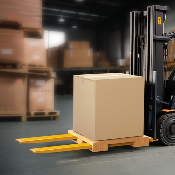 Pallegaffelforlænger, 84" Længde, 5,5" Bredde, Robust kulstofstål til gaffeltrucks. Ideelt industrielle gaffeltruckforlængere, gul.