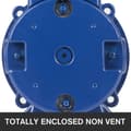 Pikkukuva 5 / 9: 90-V tasavirtamoottori, 1/2 hv, 56C-runko, 1750 rpm, TENV, pysyvämagnetti, täysin uusi