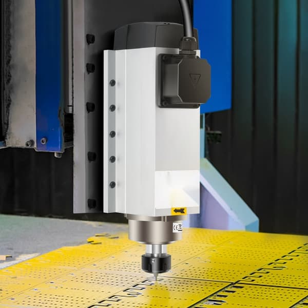 4KW 2220V luftkølet ER25 CNC spindelmotor til gravering og fræsning. Ideel til præcise CNC-maskiner.