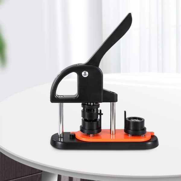 Knapproducentmaskine, 25 mm knapmaker sæt til DIY projekter. Inkl. 500 knapdele, cirkelskærer og magisk bog til børnegaver.