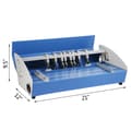 Miniatyrbillede 8 af 9: Rillemaskine 520 mm, elektrisk sporfræser 540 mm x 370 mm x 230 mm, prægmaskine 220 V, kontorartikler og papirprodukter.