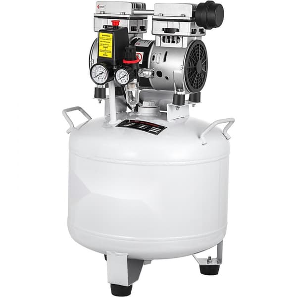 40L hiljainen 850W pöytätason öljytön paineilmakompressori 220V, tehokas ilmanluovutus.