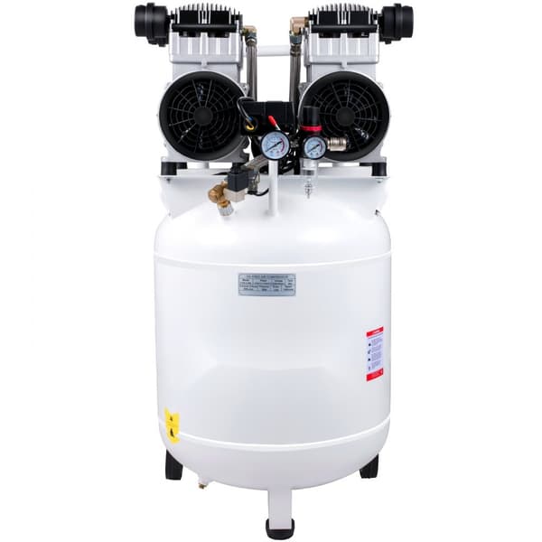 90L öljytön ilmakompressori, 3HP, hiljainen 115PSI, 14.3CFM - täydellinen renkaiden täyttöön ja talon kunnostukseen!