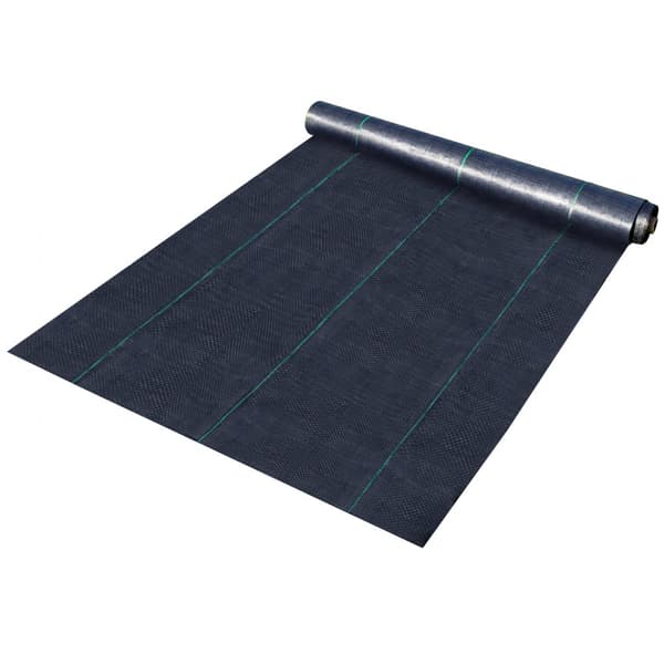 Ogräsbarriär Landskapstyg Geotextil Underlag 6 x 250 FT PP Vävd