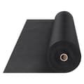 Miniatyrbillede 1 af 9: Non-woven geotekstil under grus, 6x100FT 8OZ, slidstærkt ukrudtsbarrierstof, jorden dækker ukrudtskontrol, franske dræn, sort.