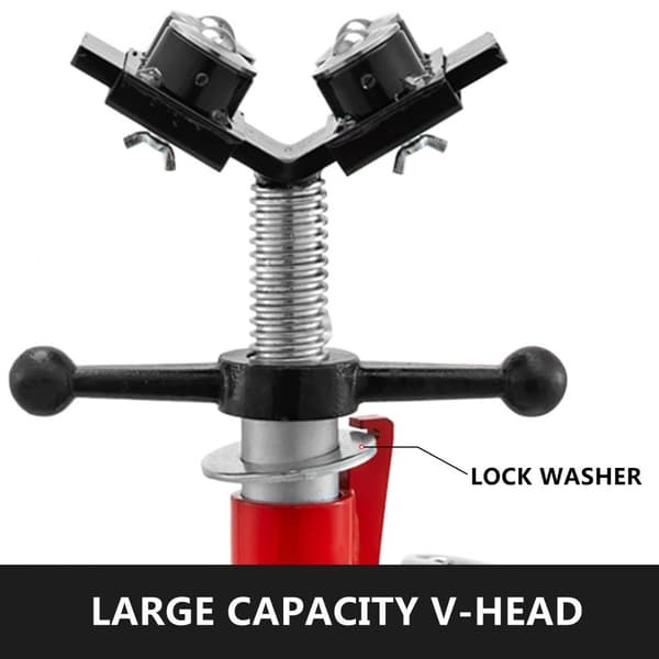 Rörstativ V-Head 1107A, högfällbart, stål, 2 ton kapacitet, justerbart 28-51.5 tum, med 4-boll överföring.