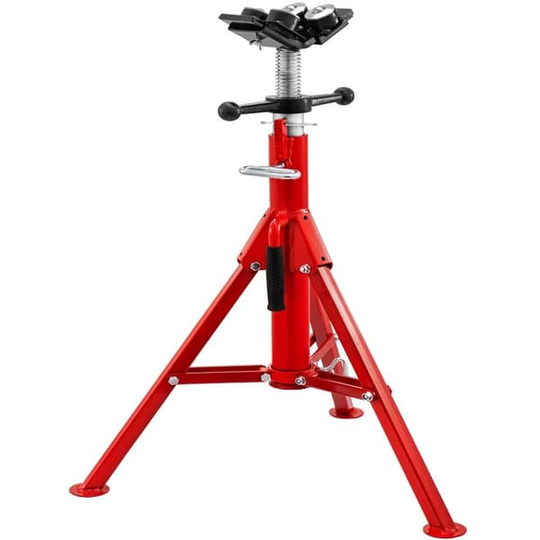Rörstativ V-Head 1107A, högfällbart, stål, 2 ton kapacitet, justerbart 28-51.5 tum, med 4-boll överföring.