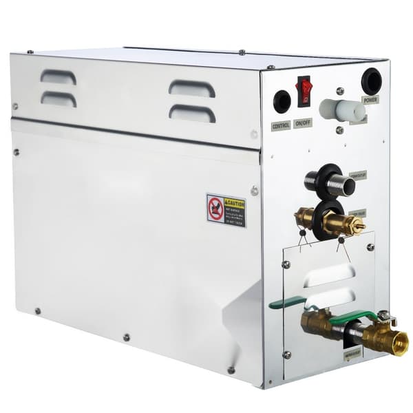 9KW dampgenerator til SPA rum med digitalt display. Velegnet til sauna og kommercielle dampbad. Ideel til hjemmebrug.
